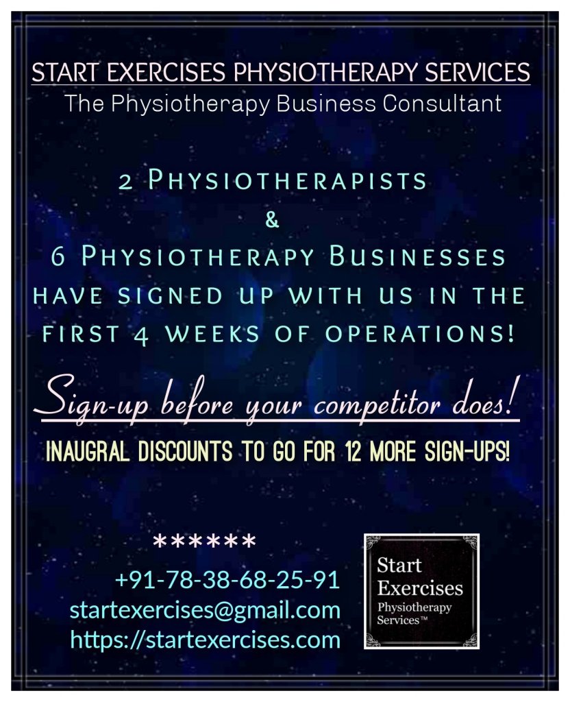 Physiotherapy Business Consultant in India