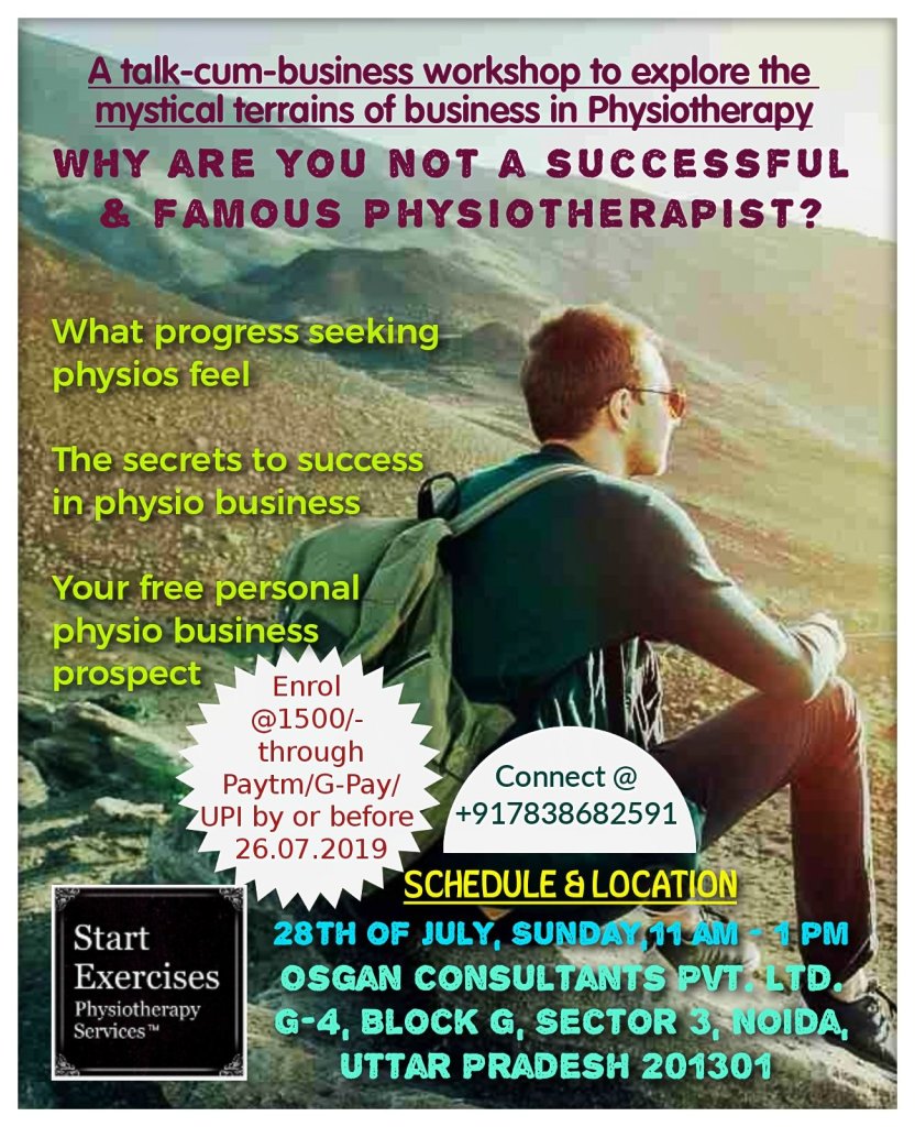 Successful physio business in India